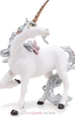 Figurine Licorne argentée - Papo