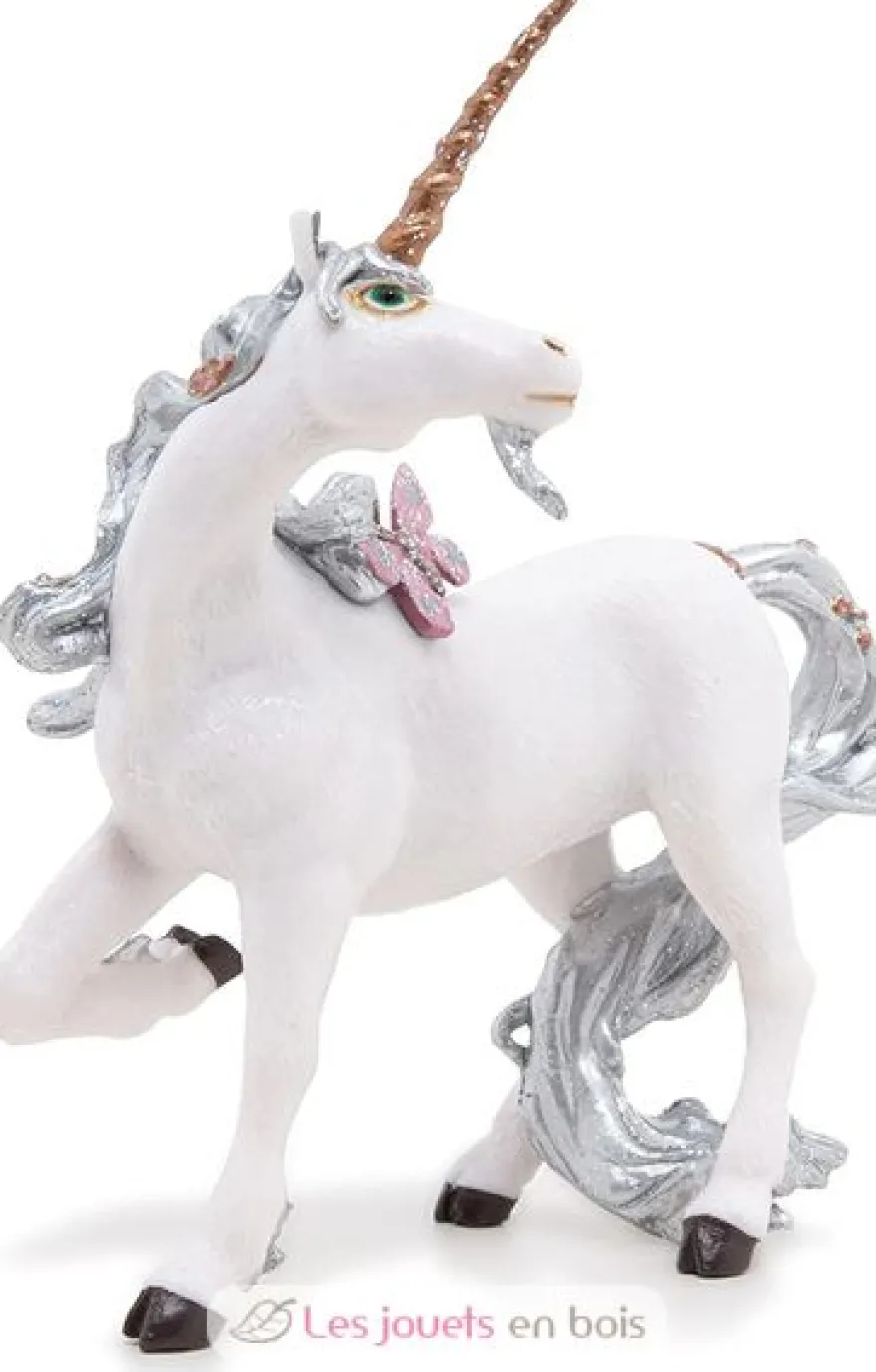 Figurine Licorne argentée - Papo
