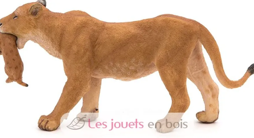 Figurine Lionne avec son bébé lionceau - Papo