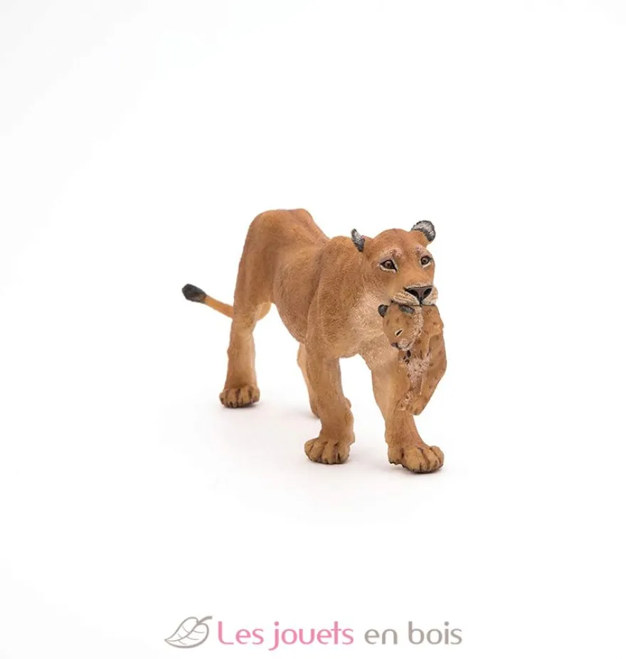 Figurine Lionne avec son bébé lionceau - Papo