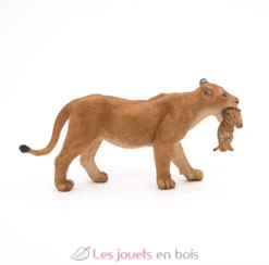 Figurine Lionne avec son bébé lionceau - Papo
