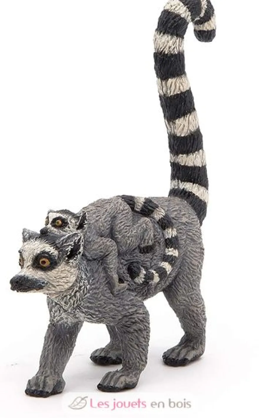 Figurine Lémurien et son bébé - Papo