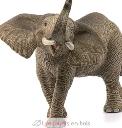 Figurine Éléphant d'Afrique mâle marron - Schleich