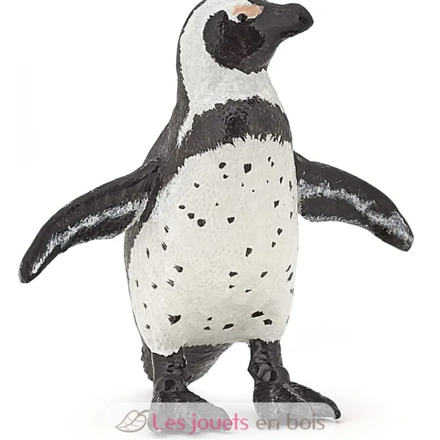 Figurine Manchot du Cap noir et blanc - Papo
