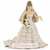 Figurine Mariée dentelle champagne - Papo
