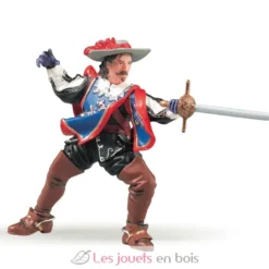 Figurine Mousquetaire Aramis bleu - Papo