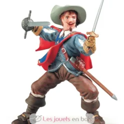 Figurine Mousquetaire Athos bleu - Papo