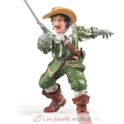 Figurine Mousquetaire D'Artagnan vert - Papo