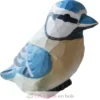 Figurine Mésange bleue en bois - Wudimals