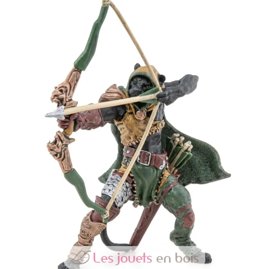 Figurine Mutant panthère vert et noire Papo