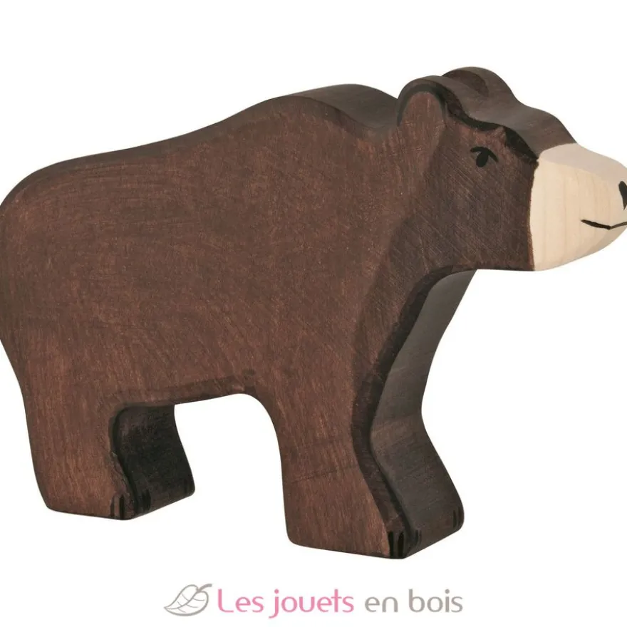 Figurine Ours brun - Holztiger