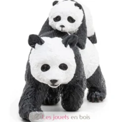 Figurine Panda et son bébé - Papo