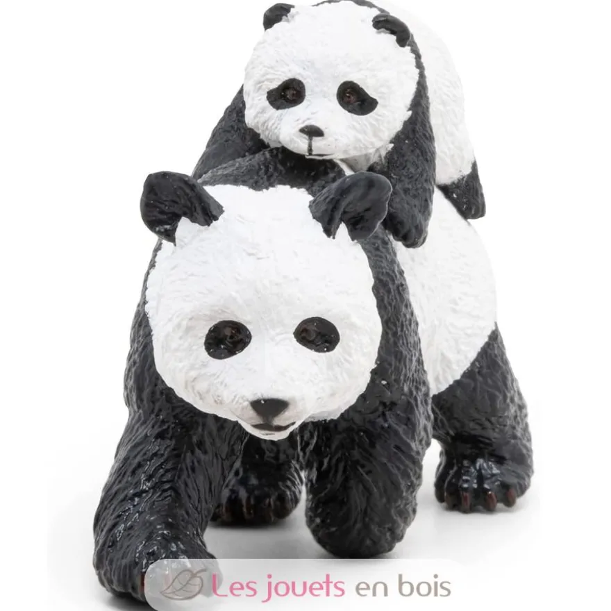 Figurine Panda et son bébé - Papo