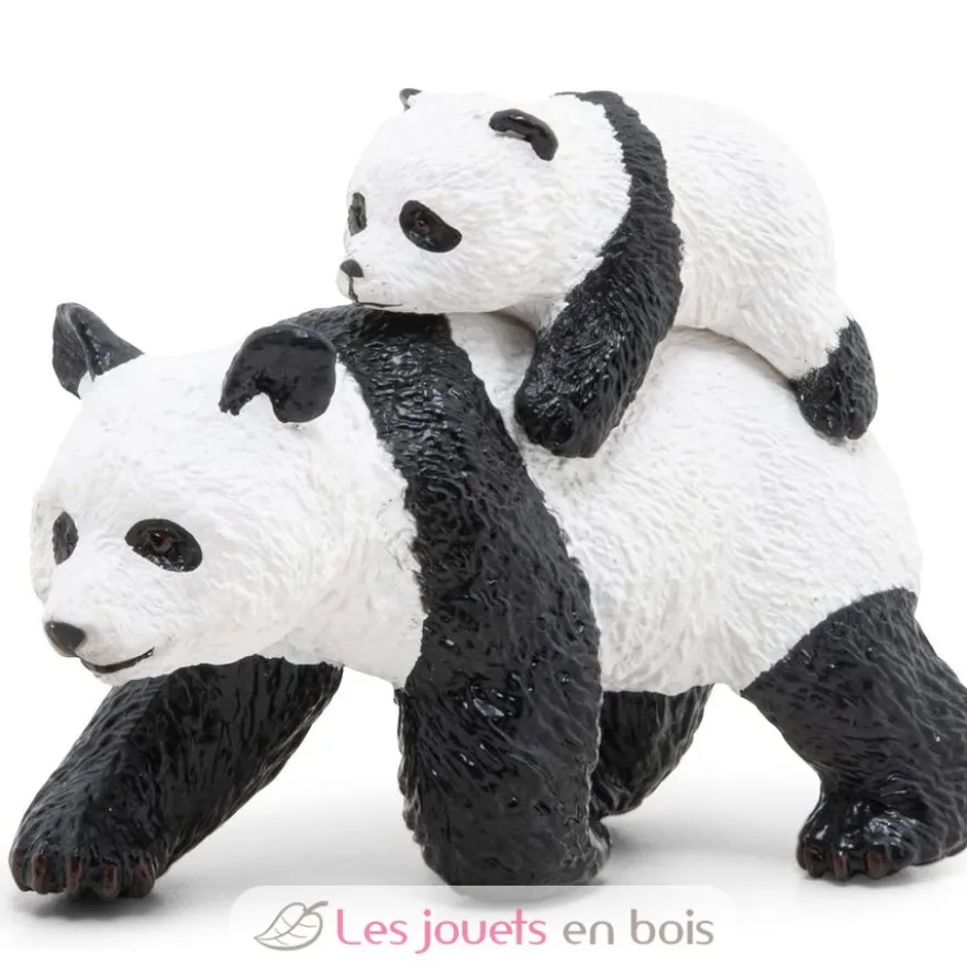 Figurine Panda et son bébé - Papo