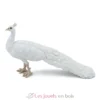 Figurine paon blanc blanc - Papo