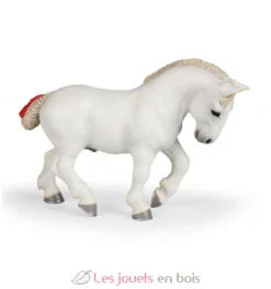 Figurine Percheron blanc - Papo