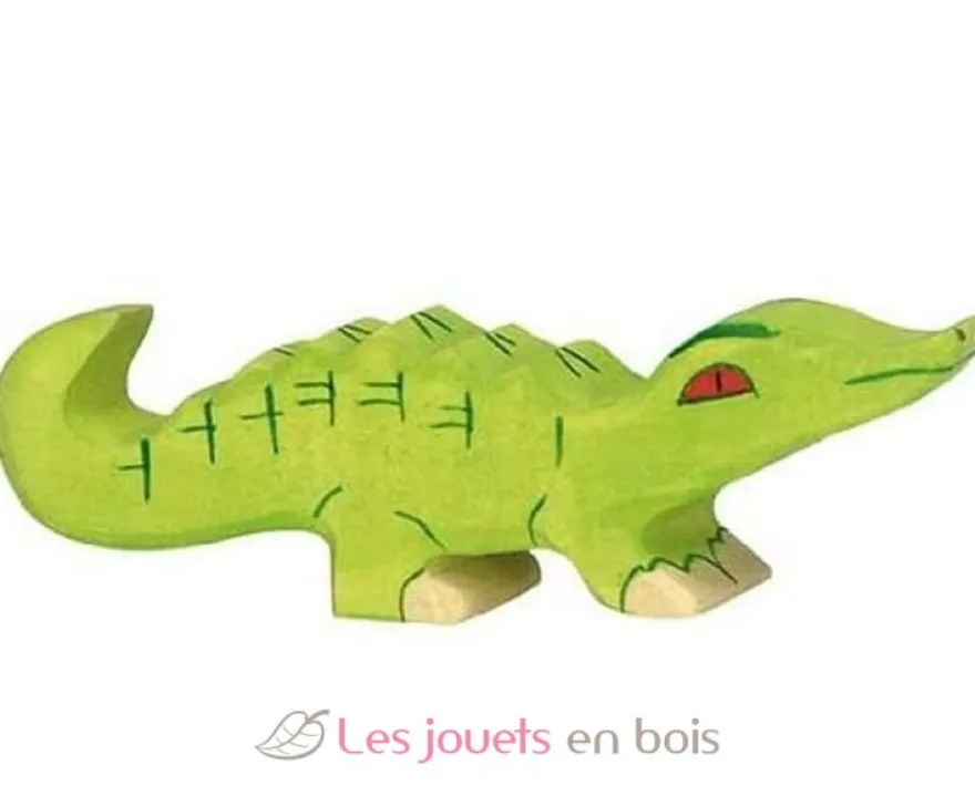 Figurine Petit crocodile - Holztiger