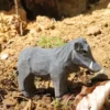Figurine Phacochère en bois marron - Wudimals