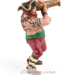 Figurine pirate au canon rouge - Papo