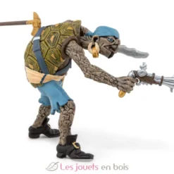 Figurine pirate mutant tortue bleu - Papo
