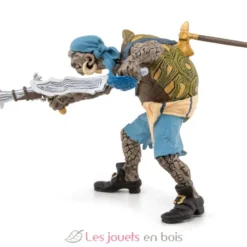 Figurine pirate mutant tortue bleu - Papo