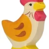 Figurine Poule, debout - Holztiger