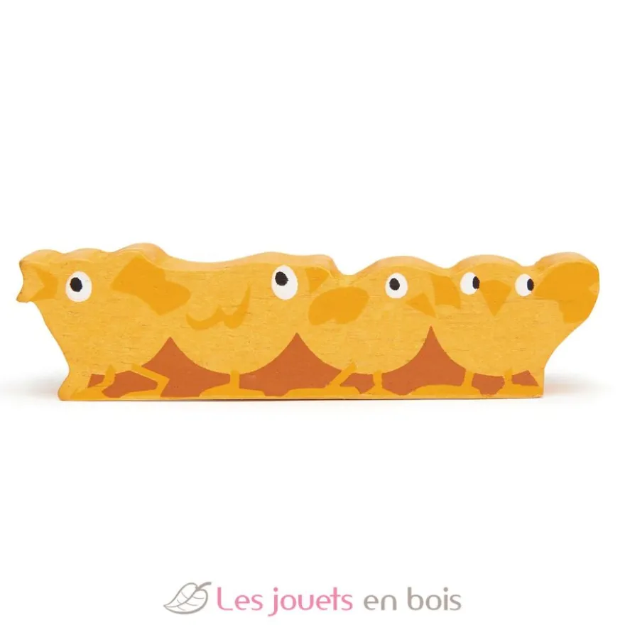 Figurine Poussins en bois - Tender Leaf Toys