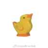 Figurine Poussin, tête haute - Holztiger