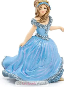Figurine Princesse à la Pantoufle de Verre bleue Papo