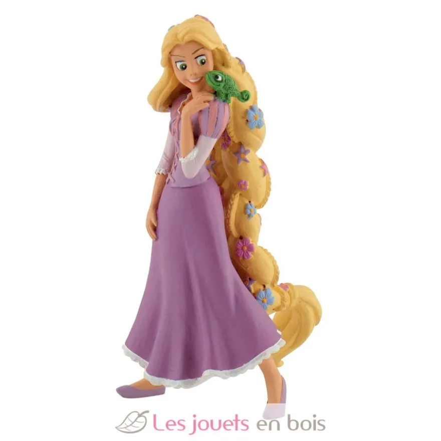 Figurine Raiponce avec fleurs - Bullyland