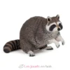 Figurine raton laveur marron Papo