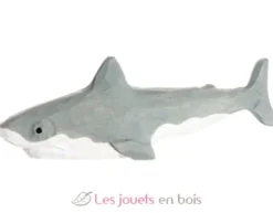 Figurine Requin en bois gris - Wudimals
