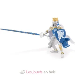 Figurine Roi au dragon bleu - Papo
