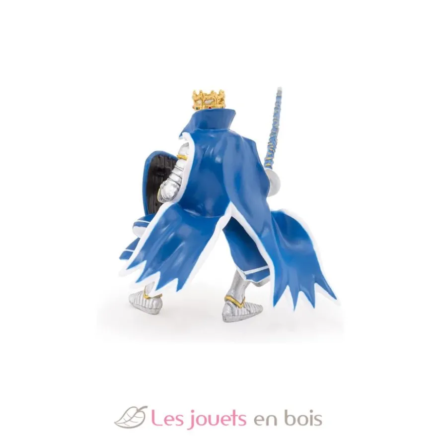 Figurine Roi au dragon bleu - Papo