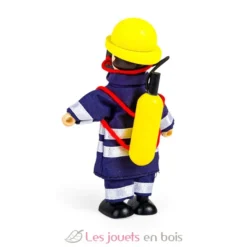 Figurines en bois Pompiers - Bigjigs Toys