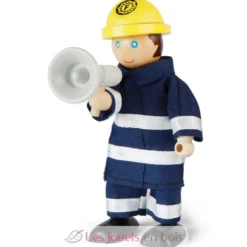 Figurines en bois Pompiers - Bigjigs Toys