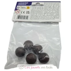 Figurine Set de 5 boulets de catapulte marron - Papo