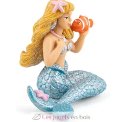 Figurine Sirène argentée - Papo