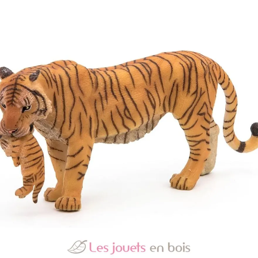 Figurine Tigresse et son bébé - Papo
