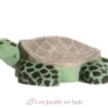 Figurine Tortue en bois gris - Wudimals