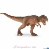 Figurine T-rex courant marron - Papo