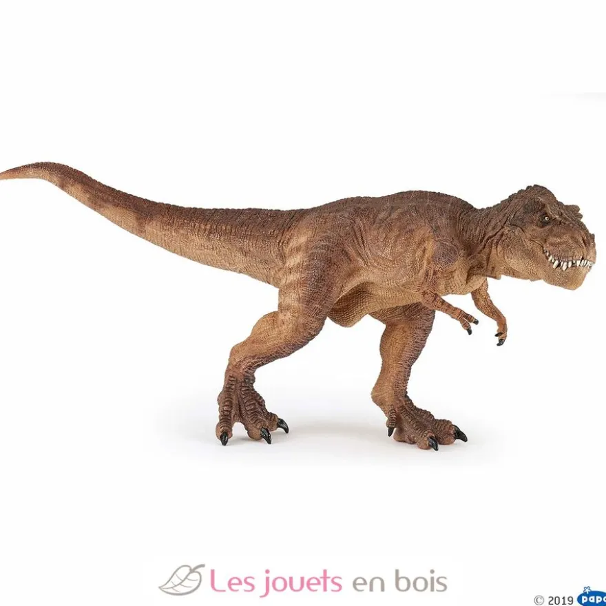 Figurine T-rex courant marron - Papo