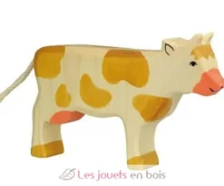 Figurine Vache debout - Holztiger