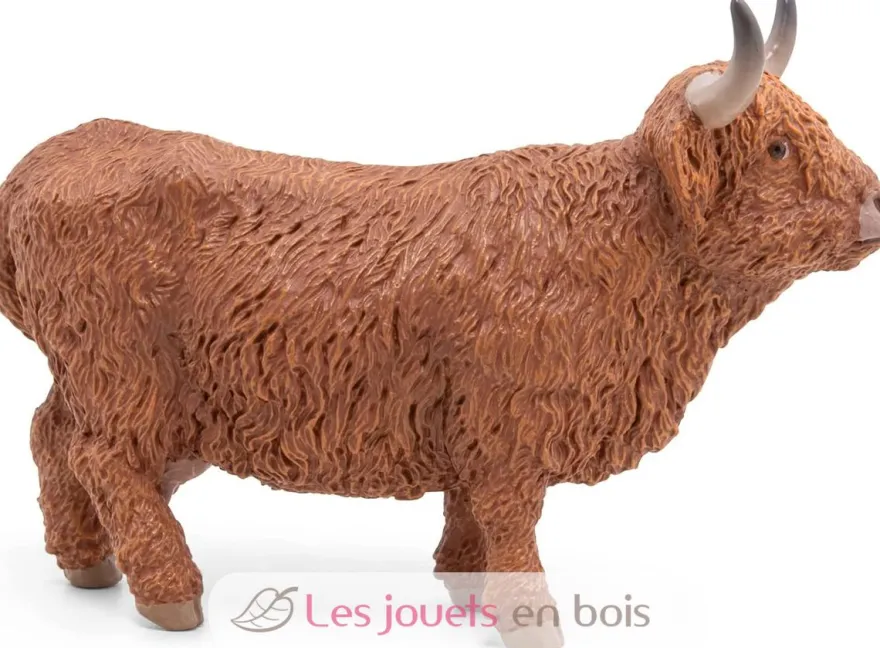 Figurine Vache Highland marron Papo