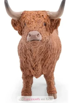 Figurine Vache Highland marron Papo