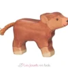 Figurine veau Highland cattle - Holztiger