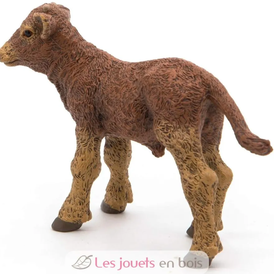 Figurine veau Limousin marron - Papo