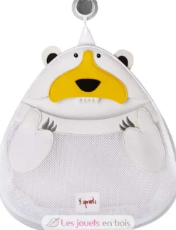 Filet de rangement pour le bain Ours Polaire - 3 Sprouts