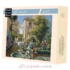 Fontaine de l'Alcazar de Rodriguez - Puzzle Michèle Wilson