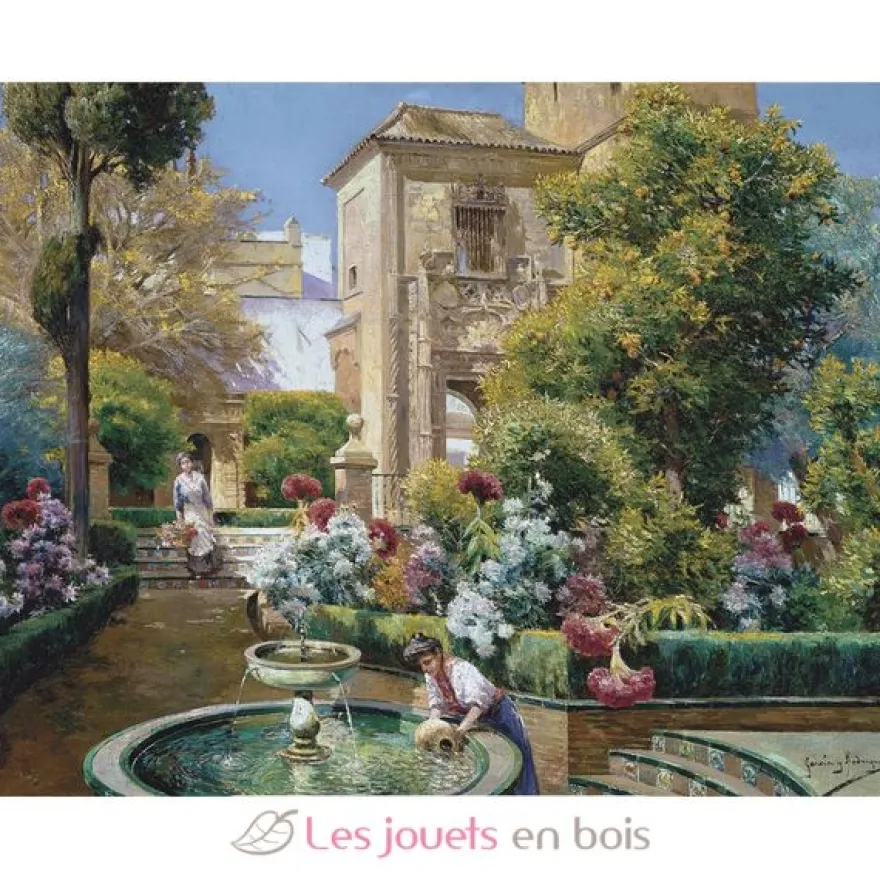 Fontaine de l'Alcazar de Rodriguez - Puzzle Michèle Wilson